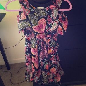 Girls multi color dress